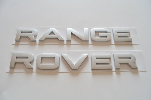 RANGE ROVER KAPUT YAZISI GRİ DAB000061 - DAB000071 ürün görseli 1