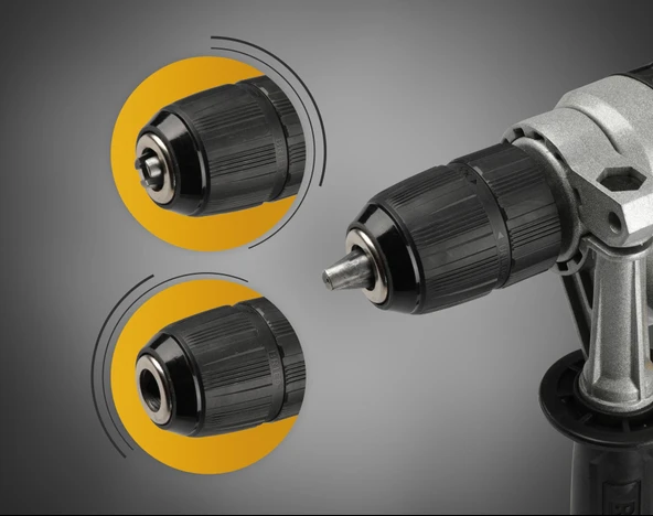 RTM1590 Darbeli Matkap 1050 W 13 mm - Resim 2