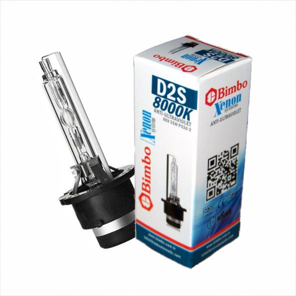 D2S 8000K XENON AMPUL ANTI-ULTRAVIOLET ürün görseli 1