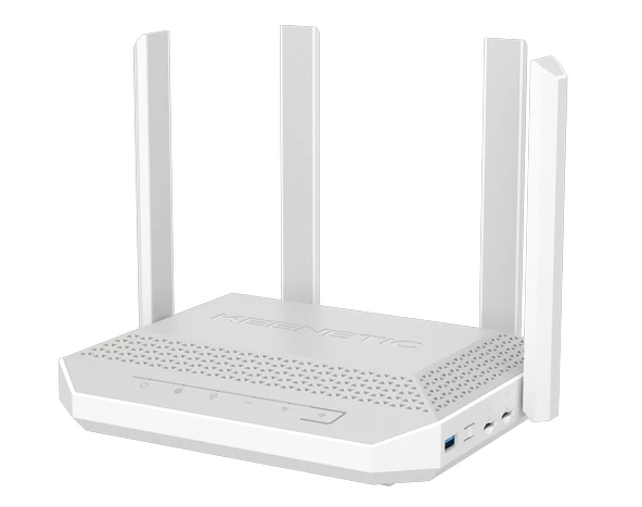 Keenetic Hopper 4G+ AX3000 Wi-Fi Mesh Fiber Router, Sim Kart Destekli 3G/4G/LTE Modem, Cat.6, 5x1Gbit/s, 2xSIM Slot, USB 3.0 KN-2312 ürün görseli 1