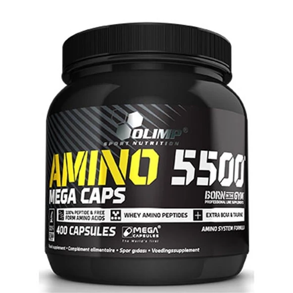 Olimp Amino 5500 Mega Caps 400 Kapsül Amino Asit ürün görseli 1