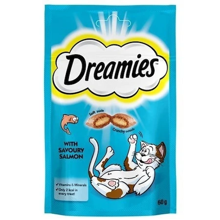 Dreamies Somonlu Kedi Ödülü 60 Gr ürün görseli 1
