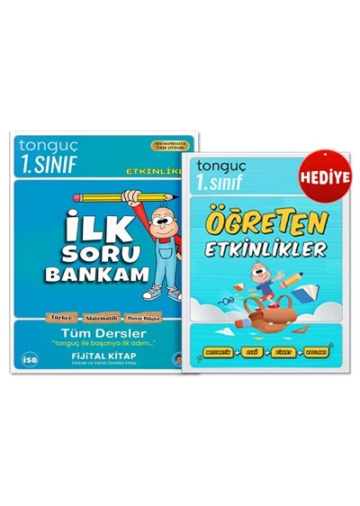 1. Sınıf Tüm Dersler Soru Bankası + Öğreten Etkinlikler - Tonguç Akademi ürün görseli 1