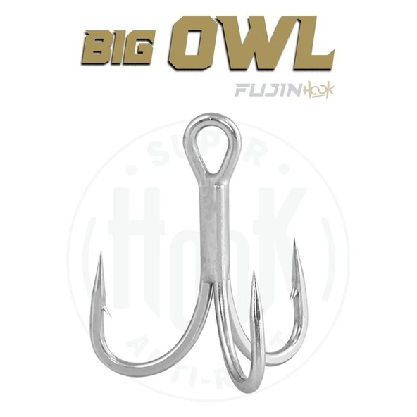Fujin Big OWL Süper Anti-Rust Üçlü İğne ürün görseli 1