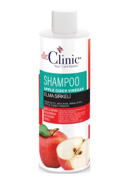 DR. CLİNİC BİTKİSEL İÇERİKLİ ELMA SİRKELİ ŞAMPUAN 400 ML ürün görseli 1