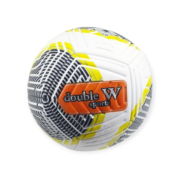 Futbol Topu Dikişli Kabartma Yüzey 420 gr No:5 - FB-680-SARI ürün görseli 1
