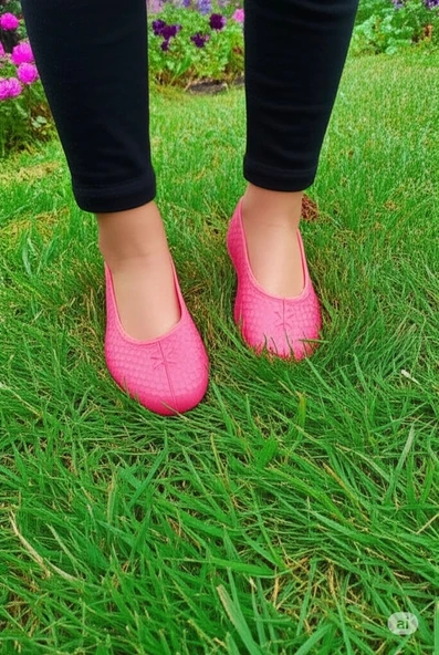 Patik Makosen Bahçe ve Tarım Kız Çocuk Ayakkabısı 26-30 Pembe ürün görseli 1