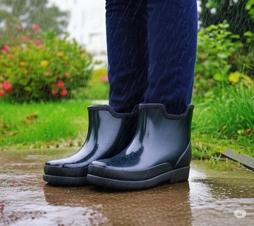 Potin Unisex Yağmur Botu 36-40 Siyah ürün görseli 1