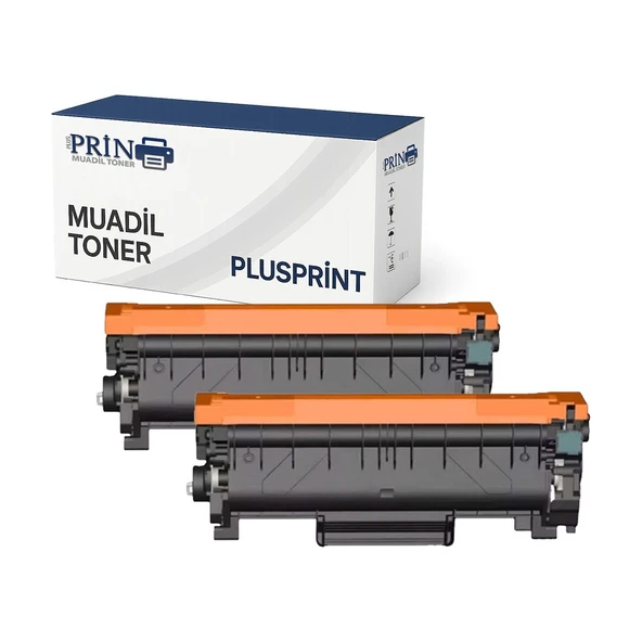 TN-2459 - Brother HL-L2386dw Uyumlu Muadil Toner 2'li Paket ürün görseli 1