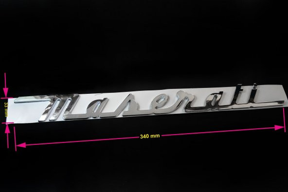 MASERATİ ARMA - BAGAJ YAZISI 673001404 ürün görseli 1