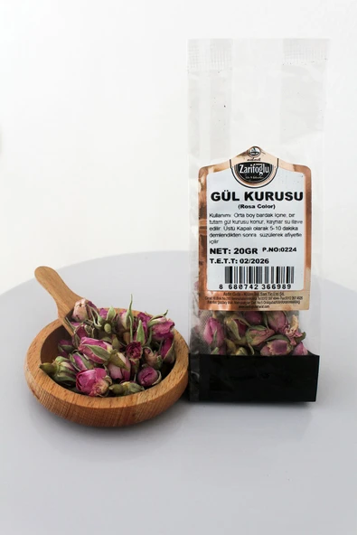 Zarifoğlu Gül Kurusu Bitkisi Şifalı Bitkiler 20 gr - Resim 2