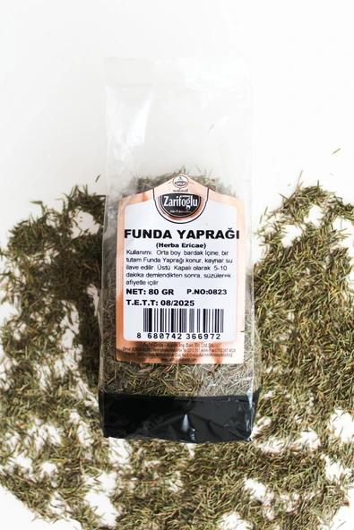 Zarifoğlu Funda Yaprağı Bitkisi Otu Şifalı Bitkiler 80 gr ürün görseli 1