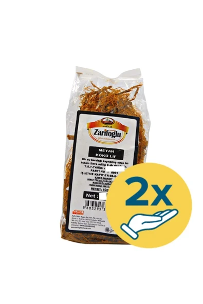Zarifoğlu Meyan Kökü Lif Otu Bitkisi Şifalı Bitkiler 2 x 40 gr ürün görseli 1