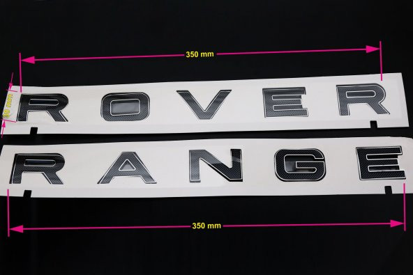 RANGE ROVER YAZI GRİ-SİYAH VOGUE 2013- ürün görseli 1