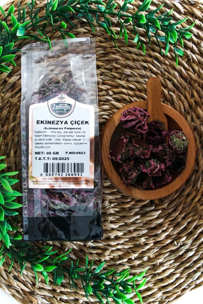 Zarifoğlu Ekinezya Otu Bitkisi Şifalı Bitkiler 40 gr - Resim 2
