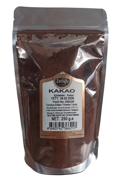 Zarifoğlu Kakao 250 gr ürün görseli 1