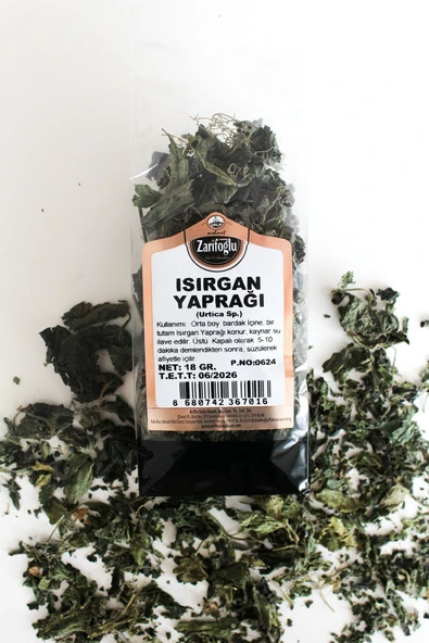 Zarifoğlu Isırgan Yaprağı Bitkisi Otu Şifalı Bitkiler 18 gr ürün görseli 1