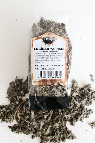 Zarifoğlu Enginar Kabuğu Otu Bitkisi Şifalı Bitkiler 50 gr ürün görseli 1