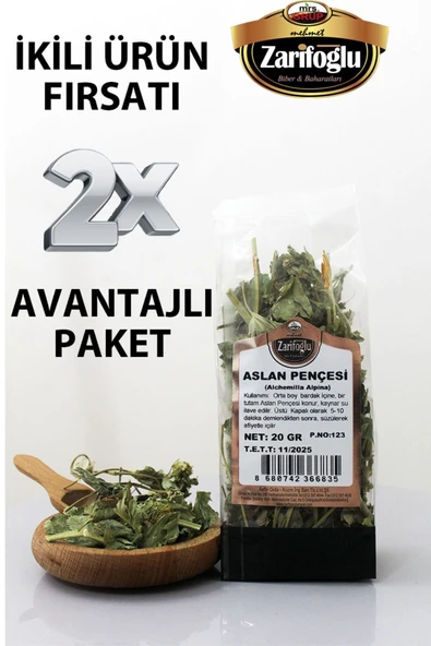 Zarifoğlu Aslan Pençesi Bitkisi Otu Bitkiler 2 x 20 gr ürün görseli 1