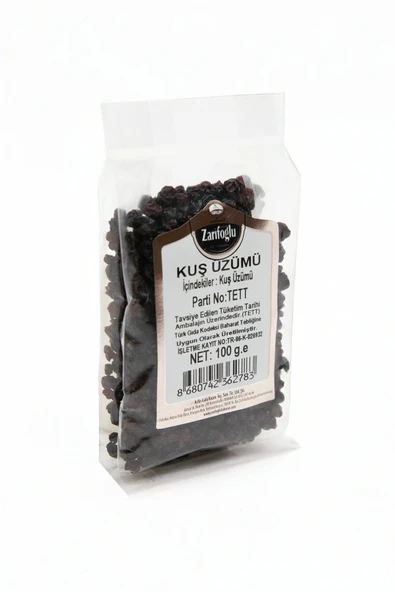 Zarifoğlu Kuş Üzümü 100 gr - Resim 4