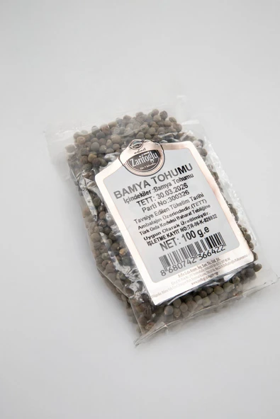 Zarifoğlu Bamya Tohumu 100 gr - Resim 3