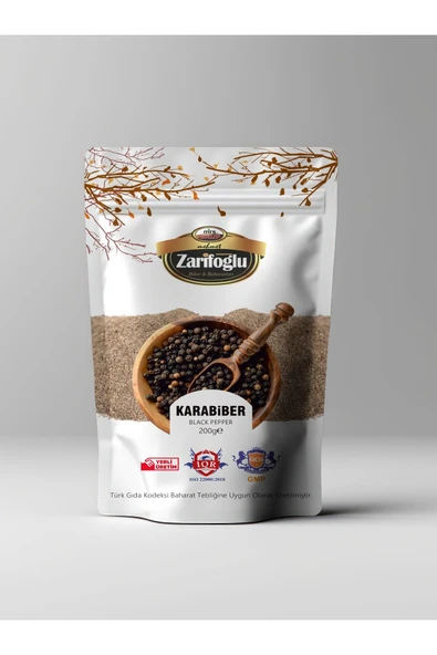 Zarifoğlu Karabiber Toz 200 gr 1. Kalite ürün görseli 1