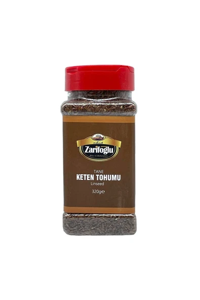 Zarifoğlu Keten Tohumu Tane Pet 320 gr Orta Boy ürün görseli 1