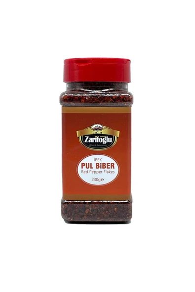 Zarifoğlu İpek Pul Biber Pet 230 gr Orta Boy ürün görseli 1