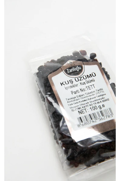 Zarifoğlu Kuş Üzümü 100 gr - Resim 3