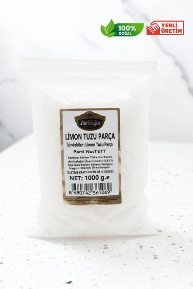 Zarifoğlu Limon Tuzu Parça 1kg ürün görseli 1