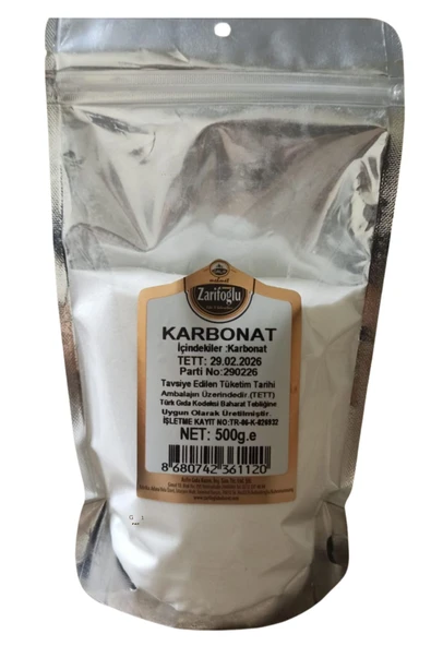 Zarifoğlu Karbonat 500 gr ürün görseli 1