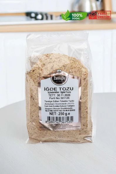 Zarifoğlu İğde Ve Iğde Çekirdeği Tozu 250 gr - Resim 2