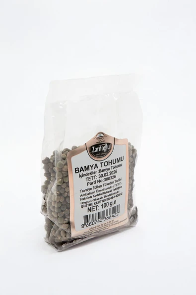 Zarifoğlu Bamya Tohumu 100 gr - Resim 4