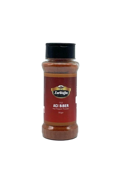 Zarifoğlu Toz Acı Biber Pet 90 gr Küçük Boy ürün görseli 1
