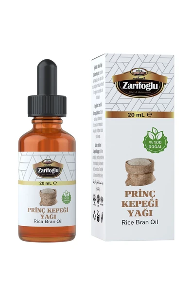 Zarifoğlu Pirinç Kepeği Yağı 20 ml ürün görseli 1