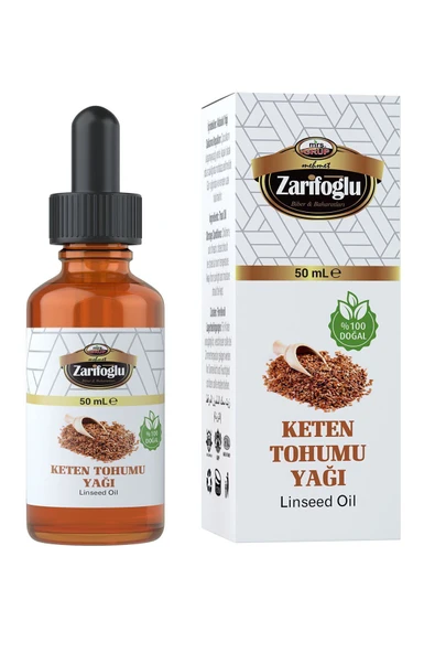 Zarifoğlu Keten tohumu yağı 50 ml ürün görseli 1