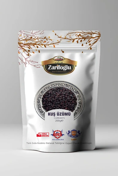 Zarifoğlu Kuş Üzümü 200 gr ürün görseli 1