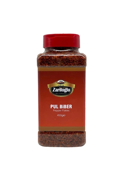 Zarifoğlu Pul Biber Pet 450 gr Büyük Boy ürün görseli 1