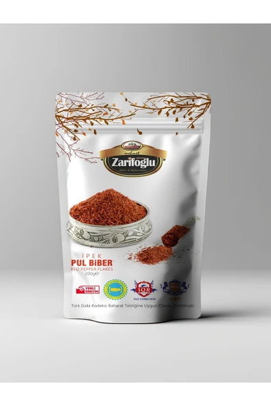 Zarifoğlu İpek Pul Biber 200 gr ürün görseli 1