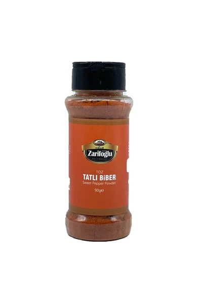 Zarifoğlu Toz Tatlı Biber Pet 90 gr Küçük Boy ürün görseli 1
