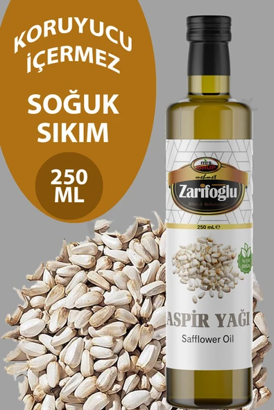 Zarifoğlu Aspir Yağı 250 ml - Resim 3