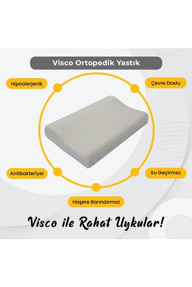 Visco Ortopedik Yastık 21 - Resim 8