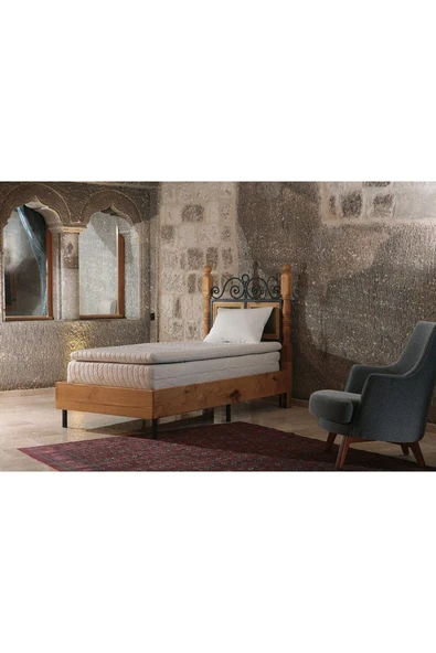 Visco Bamboo Ortopedik Çift Kişilik Şilte Yatak Pedi 180x200 ürün görseli 1