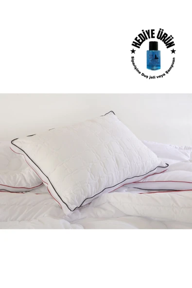 %100 Mikrojel Iç Dolgulu Klimalı Yastık 50x70 Cm 1000gr ürün görseli 1