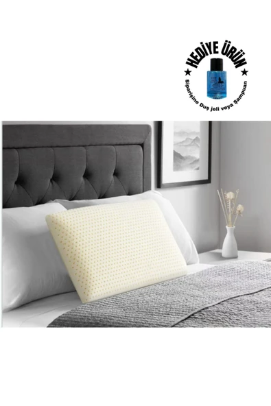 %100 Lateks Yastik 1000gr 40X60 Tombul Kalıp ürün görseli 1