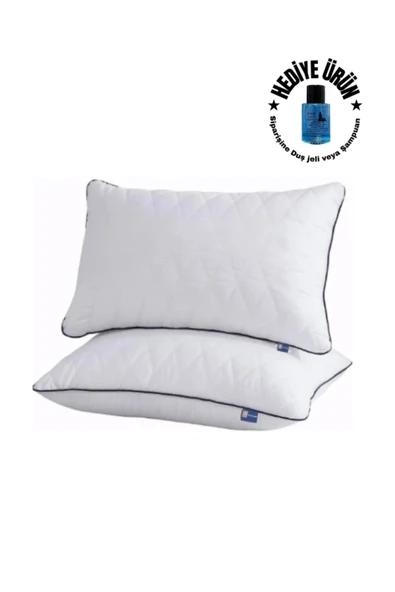 2'li Kapitoneli Sıvı Geçirmez Fermuarlı Yastık Kılıfı 50X70 cm ürün görseli 1