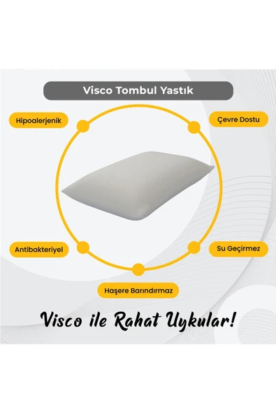 Visco Ortopedik Yastık 39 - Resim 7