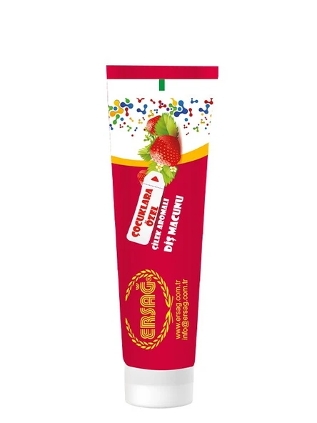 ERSAĞ  ÇİLEKLİ DİŞ MACUNU 75 ML ürün görseli 1