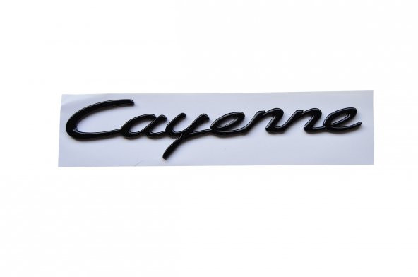 PORSCHE CAYENNE BAGAJ YAZISI SİYAH 958 559 675 01 ürün görseli 1