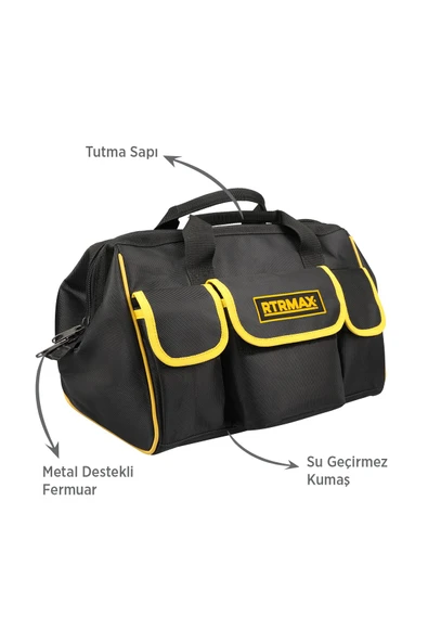 RTX1003 Profesyonel Kumaş Alet Çantası 17” - Resim 2